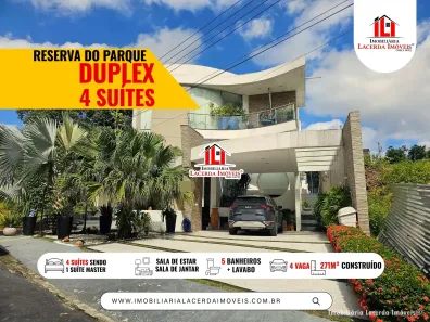 Casa de Condomínio com 4 Quartos à venda, 272m² no Ponta Negra, Manaus