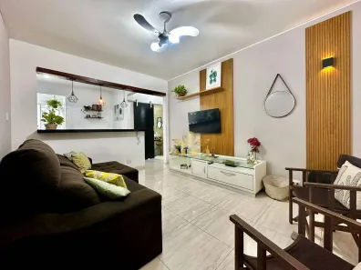 Apartamento com 2 Quartos à venda, 70m² no Jardim Las Palmas, Guarujá