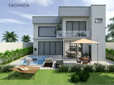 Casa de Condomínio com 4 Quartos à venda, 300m² no Granja Marileusa, Uberlândia