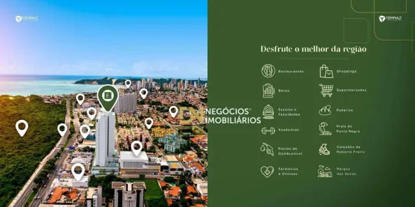 Apartamento com 3 Quartos à venda, 116m² no Capim Macio, Natal