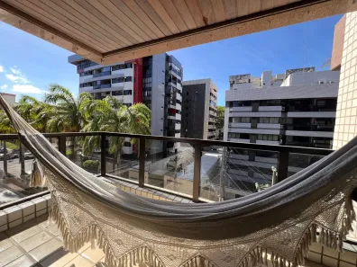 Apartamento com 3 Quartos para alugar, 135m² no Ponta Verde, Maceió