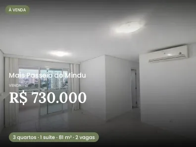 Apartamento com 3 Quartos à venda, 84m² no Parque 10 de Novembro, Manaus
