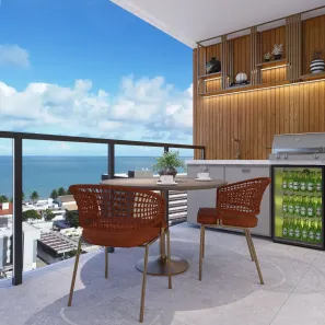 Apartamento com 2 Quartos à venda, 61m² no Camboinha, Cabedelo