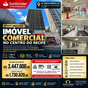 Prédio Residencial à venda, 734m² no Santo Antônio, Recife