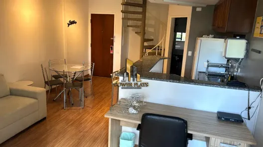 Apartamento com 1 Quarto para alugar, 50m² no Moema, São Paulo