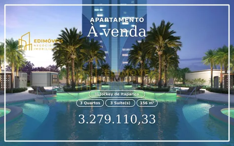 Apartamento com 3 Quartos à venda, 156m² no Jockey de Itaparica, Vila Velha