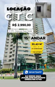 Sala Comercial para alugar, 34m² no Lagoa Nova, Natal