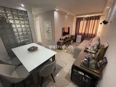 Apartamento com 2 Quartos à venda, 50m² no Vila Palmares, Santo André