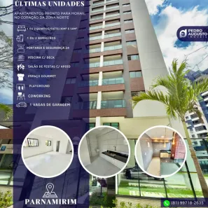 Apartamento com 1 Quarto à venda, 30m² no Parnamirim, Recife