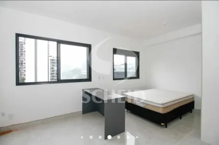Flat com 1 Quarto para alugar, 24m² no Pinheiros, São Paulo
