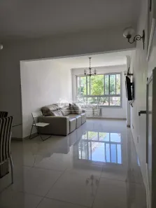 Apartamento com 3 Quartos para alugar, 125m² no Pompéia, Santos