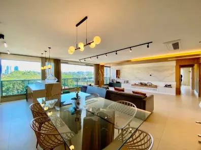 Apartamento com 3 Quartos para alugar, 186m² no Real Parque, São Paulo