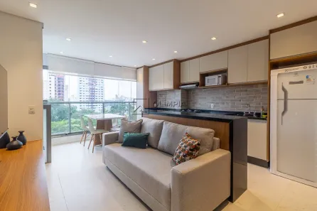 Apartamento com 1 Quarto para alugar, 47m² no Vila Clementino, São Paulo