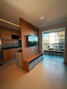Apartamento com 1 Quarto para alugar, 46m² no Dezoito do Forte Empresarial/Alphaville., Barueri