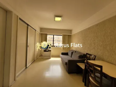 Flat com 1 Quarto para alugar, 33m² no Itaim Bibi, São Paulo
