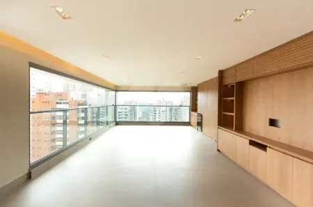 Apartamento com 3 Quartos para alugar, 144m² no Moema, São Paulo