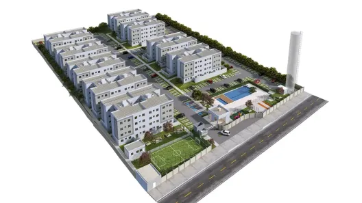 Apartamento com 2 Quartos à venda, 44m² no Pajuçara, Natal
