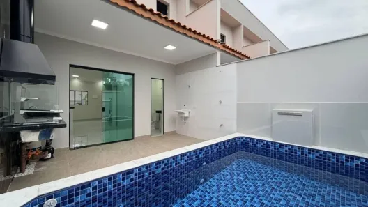 Casa de Condomínio com 2 Quartos à venda, 76m² no Gaivota (Interior), Itanhaém