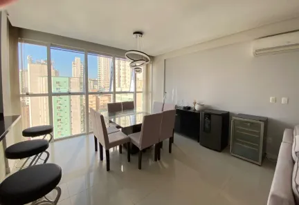 Apartamento com 3 Quartos para alugar, 122m² no Centro, Balneário Camboriú