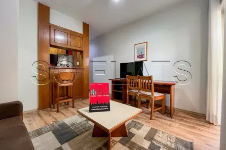Apartamento com 1 Quarto para alugar, 39m² no Cerqueira César, São Paulo
