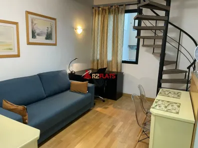 Flat com 1 Quarto para alugar, 44m² no Vila Olímpia, São Paulo