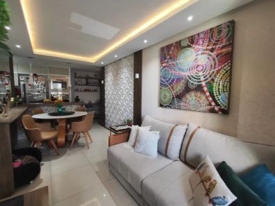 Apartamento com 3 Quartos à venda, 74m² no Colina de Laranjeiras, Serra