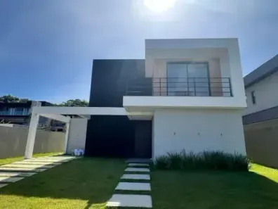 Casa de Condomínio com 4 Quartos à venda, 320m² no Alphaville (Abrantes), Camaçari