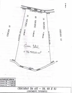 Lote/Terreno à venda, 36700m² no Chácaras São Pedro, Aparecida de Goiânia
