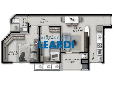 Apartamento com 2 Quartos à venda, 54m² no Carvoeira, Florianópolis