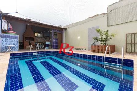 Sobrado com 3 Quartos à venda, 189m² no Campo Grande, Santos