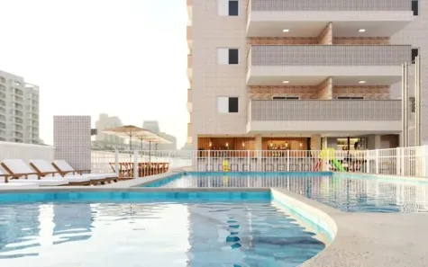 Apartamento com 2 Quartos à venda, 102m² no Guilhermina, Praia Grande