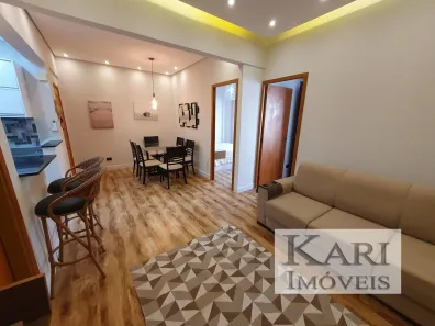 Apartamento com 2 Quartos para alugar, 70m² no Gonzaga, Santos