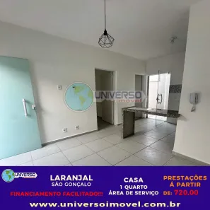 Casa com 1 Quarto à venda, 40m² no Laranjal, São Gonçalo