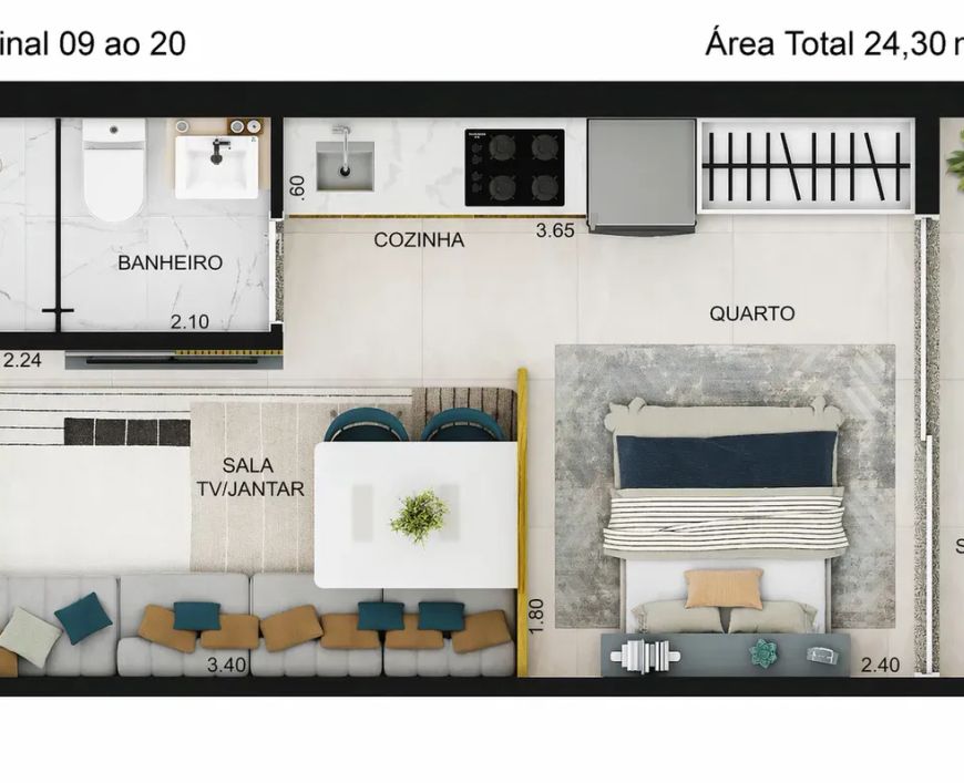 SMART LIVING CAMPOS ELISEOS no Campos Elíseos, São Paulo