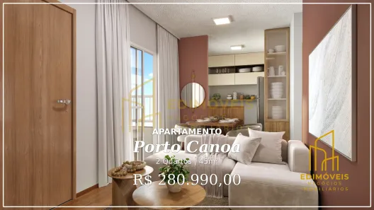 Apartamento com 2 Quartos à venda, 45m² no Porto Canoa, Serra