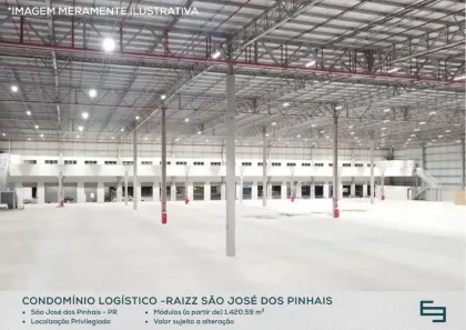 Galpão/Depósito/Armazém para alugar, 2115m² no Arujá, São José dos Pinhais