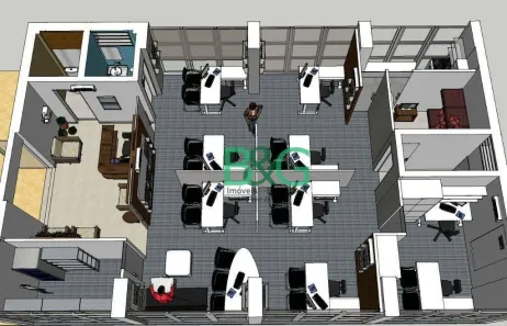 Sala Comercial à venda, 100m² no Cerqueira César, São Paulo