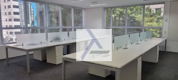 Sala Comercial para alugar, 220m² no Cidade Monções, São Paulo