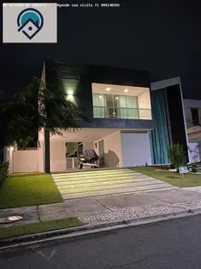 Casa de Condomínio com 4 Quartos à venda, 450m² no Alphaville (Abrantes), Camaçari