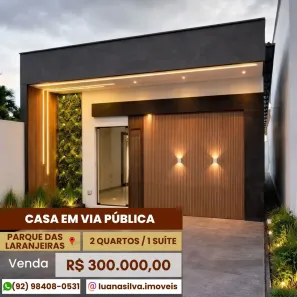Casa com 2 Quartos à venda, 57m² no Flores, Manaus