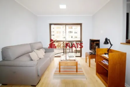 Flat com 1 Quarto para alugar, 45m² no Jardim Paulista, São Paulo