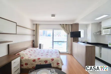 Apartamento com 1 Quarto para alugar, 38m² no Brooklin Paulista, São Paulo