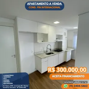 Apartamento com 2 Quartos à venda, 37m² no Vila das Bandeiras, Guarulhos