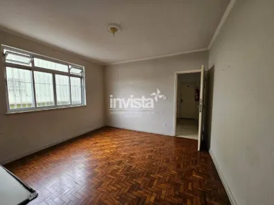 Apartamento com 3 Quartos para alugar, 114m² no Embaré, Santos