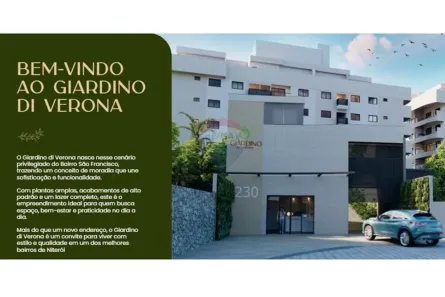 Apartamento com 2 Quartos à venda, 51m² no São Francisco, Niterói
