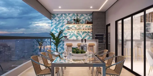 Apartamento com 3 Quartos à venda, 89m² no Guilhermina, Praia Grande