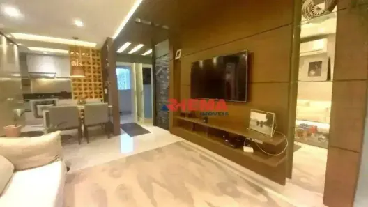 Apartamento com 2 Quartos à venda, 59m² no Ponta da Praia, Santos