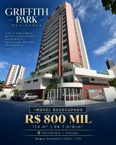 Apartamento com 3 Quartos à venda, 100m² no Farolândia, Aracaju