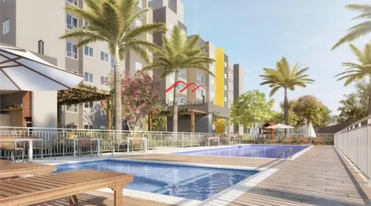 Apartamento com 2 Quartos à venda, 45m² no Jardim Amanda II, Hortolândia