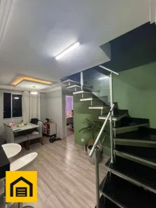 Cobertura com 2 Quartos à venda, 90m² no Parque São Vicente, Mauá